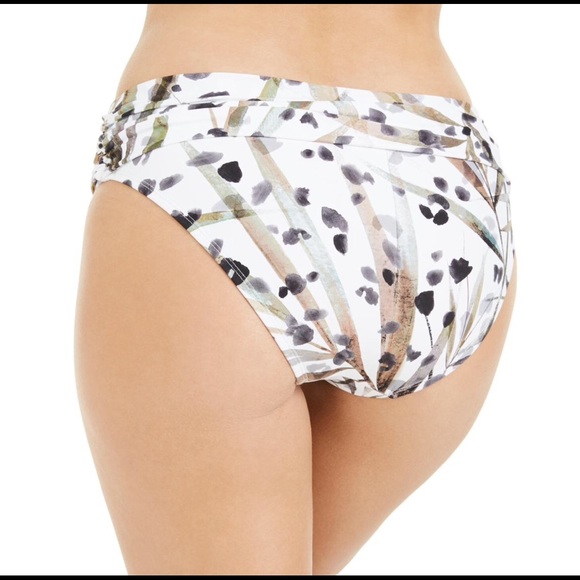 KENNETH COLE JUNGLE FEVER PRINTED BIKINI BOTTOM - Picture 2 of 4
